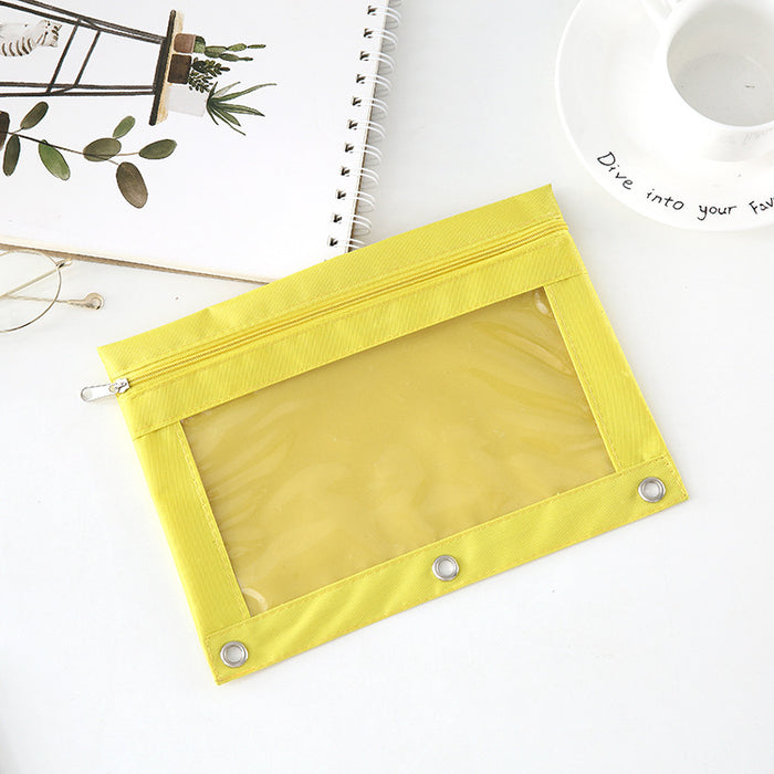 Wholesale Oxford Cloth Stationery Bag Pencil Bag MOQ≥2 JDC-PB-XHZ001