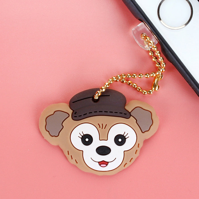 Wholesale Mobile Phone Dust Plug PVC Cute Cartoon Pendant MOQ≥3 (M) JDC-PC-ZhongJ006