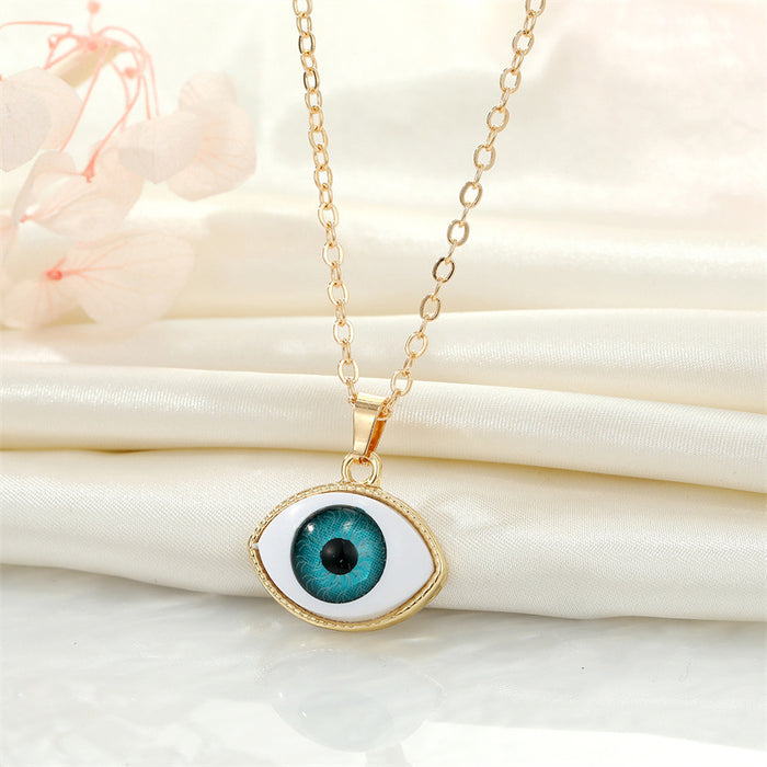 Jewelry WholesaleWholesale vintage stereoscopic eye bead necklace MOQ≥3 JDC-NE-Juej008 Necklaces 觉际 %variant_option1% %variant_option2% %variant_option3%  Factory Price JoyasDeChina Joyas De China