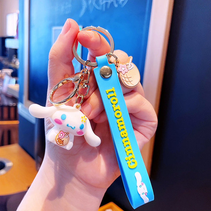 Jewelry WholesaleWholesale Metal Cartoon Key Chain KT Cat Couple Doll Keychain (F) MOQ≥2 JDC-KC-LeZ002 Keychains 乐子 %variant_option1% %variant_option2% %variant_option3%  Factory Price JoyasDeChina Joyas De China