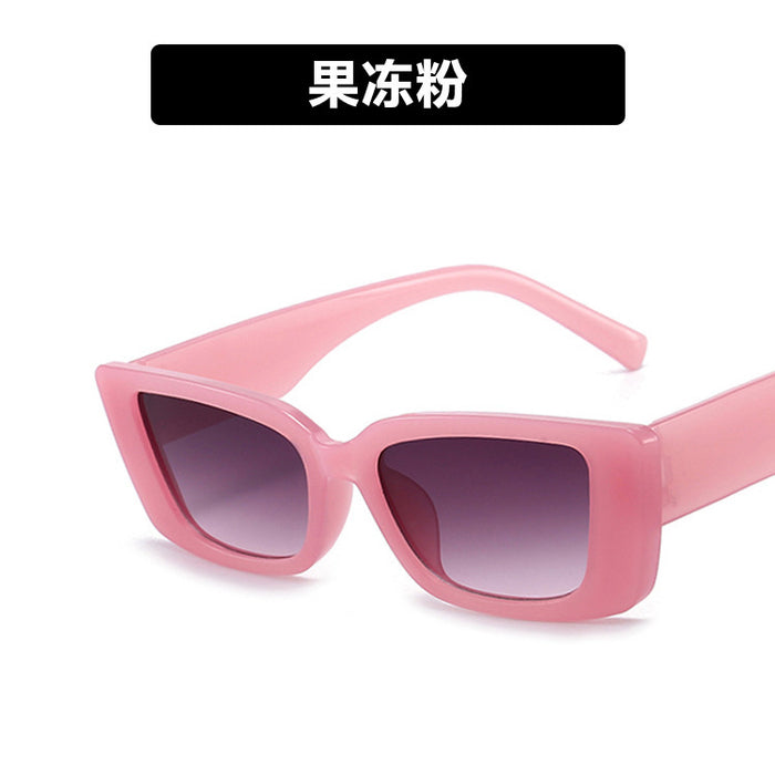 Wholesale Jelly Color Square Sunglasses JDC-SG-KD160