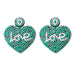 Jewelry WholesaleWholesale LOVE Heart Shaped Rice Bead Earrings MOQ≥2 JDC-ES-GSJM088 Earrings 杰米 %variant_option1% %variant_option2% %variant_option3%  Factory Price JoyasDeChina Joyas De China