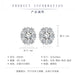 Jewelry WholesaleWholesale glitter diamond flower plated silver stud earrings JDC-ES-BZ017 Earrings 标志 %variant_option1% %variant_option2% %variant_option3%  Factory Price JoyasDeChina Joyas De China