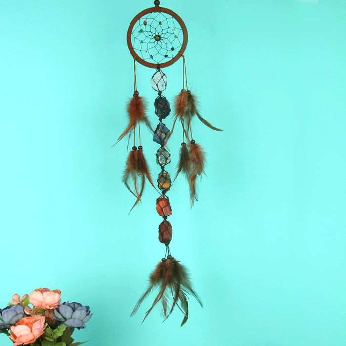 Wholesale Woven Dreamcatcher Pop Boho MOQ≥2 JDC-DC-FengH010