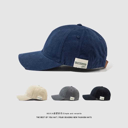 Jewelry WholesaleWholesale Cotton Baseball Hat Couple Shade Soft Top Cap JDC-FH-Muxia002 Fashionhat 沐夏 %variant_option1% %variant_option2% %variant_option3%  Factory Price JoyasDeChina Joyas De China