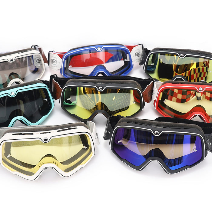 Wholesale Goggles PC Retro Windproof Motorcycle MOQ≥2 JDC-SG-XunLong002