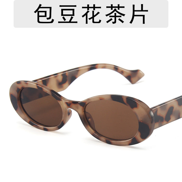 Wholesale AC Lens Oval Frame Sunglasses JDC-SG-MaNa001