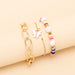 Jewelry WholesaleWholesale soft pottery multilayer pearl Butterfly Bracelet MOQ≥2 JDC-BT-YiR003 Bracelet 奕冉 %variant_option1% %variant_option2% %variant_option3%  Factory Price JoyasDeChina Joyas De China