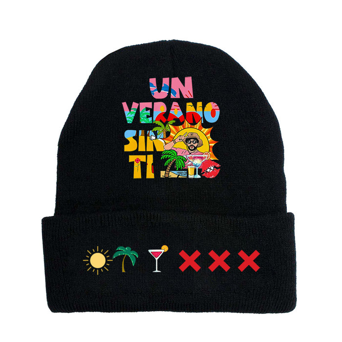 Wholesale Hat Acrylic Warm Cartoon Printing Knitted Hat (F) JDC-FH-YCFS002