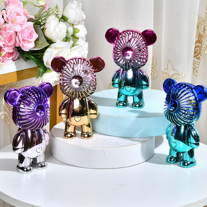 Jewelry WholesaleWholesale Cartoon ABS Plastic Handheld USB Charging Fan JDC-FAN-SJQ001 FAN 双金钱 %variant_option1% %variant_option2% %variant_option3%  Factory Price JoyasDeChina Joyas De China