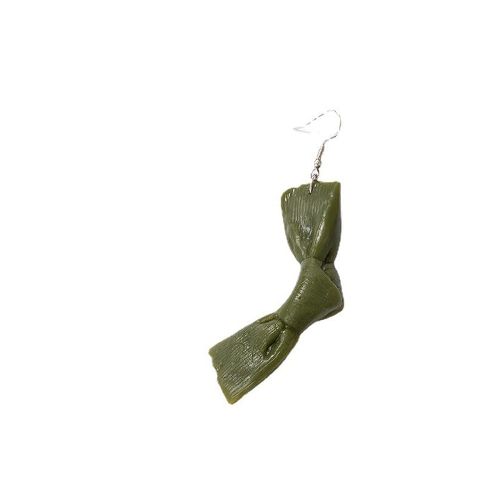 Wholesale Plastic Exaggerated Simulation Food Earrings MOQ≥2 JDC-ES-lingg010