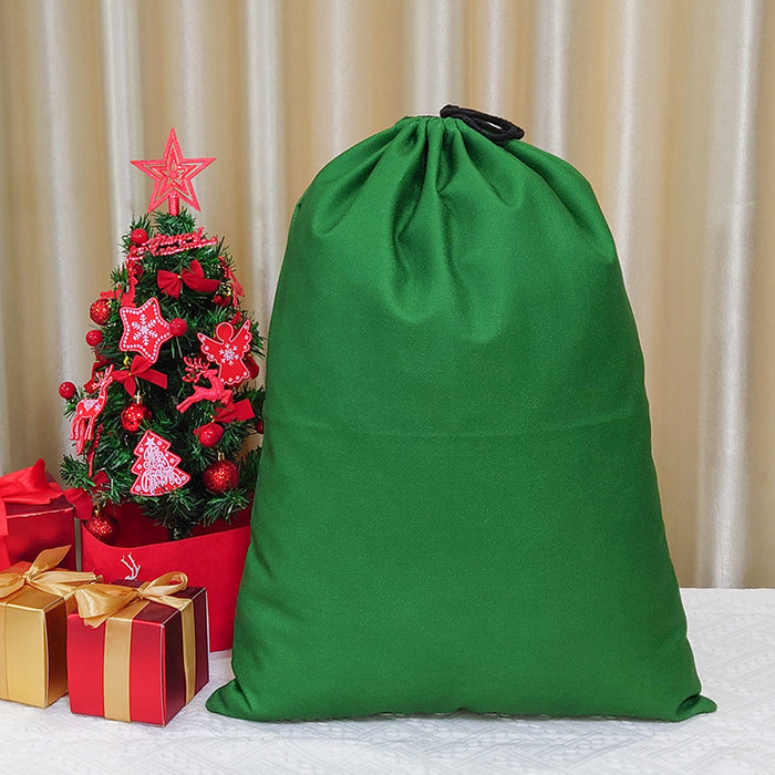 Wholesale Gift Bag Christmas Gift Bag Cotton Canvas Drawstring MOQ≥10 JDC-GB-HaiK002