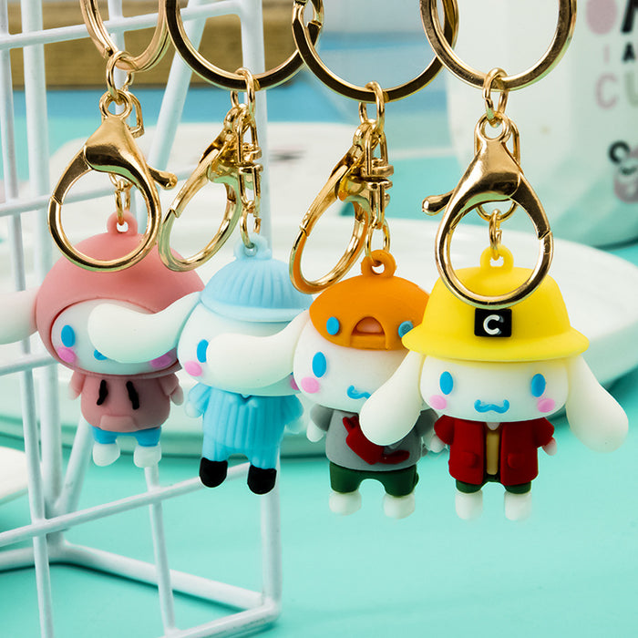 Wholesale doll keychain cute cartoon creative small gift car keychain JDC-KC-JiK010