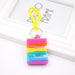 Jewelry WholesaleWholesale PVC Decompression Toy Rainbow Alphabet Keychain JDC-KC-Zuge032 Keychains 祖格 %variant_option1% %variant_option2% %variant_option3%  Factory Price JoyasDeChina Joyas De China