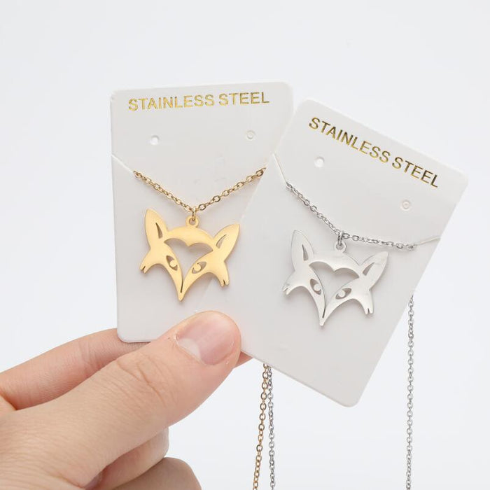 Wholesale necklace cute cartoon animal pendant necklace JDC-NE-S009