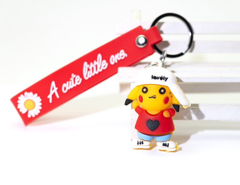 Wholesale Cute   Keychain Couple Key Pendant JDC-KC-HTU048