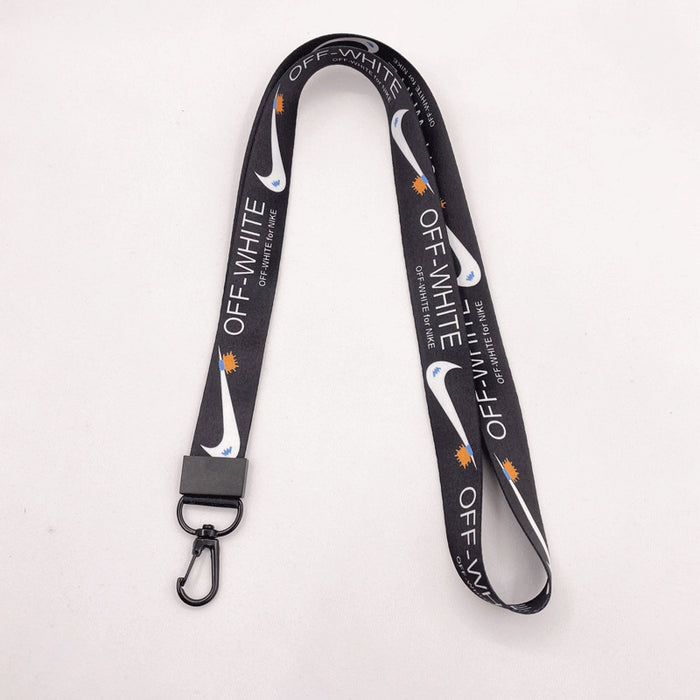 Wholesale long mobile phone lanyard can be printed student ID lanyard JDC-KC-HaoYu002