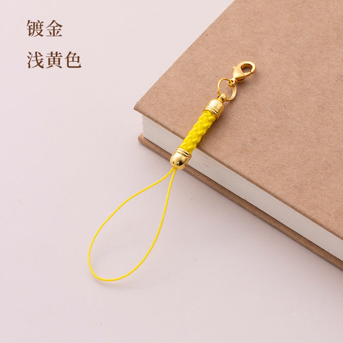 Wholesale Keychain Iron Polyester Handmade Material Accessories Lanyard 10pcs JDC-KC-JuZ002