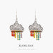 Jewelry WholesaleWholesale popular cloud earrings tassel JDC-ES- zhongyi016 Earrings 钟意 %variant_option1% %variant_option2% %variant_option3%  Factory Price JoyasDeChina Joyas De China