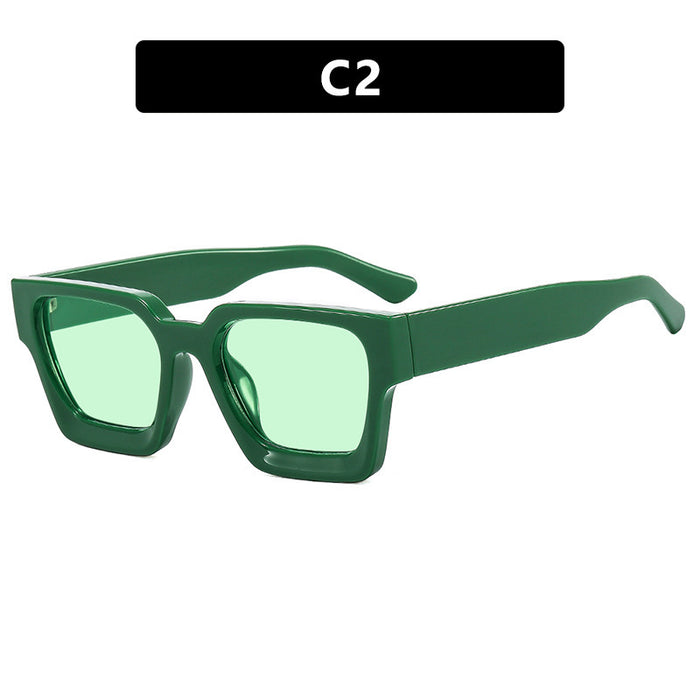 Wholesale Sunglasses PC Large Frame Square UV Protection JDC-SG-PLS103