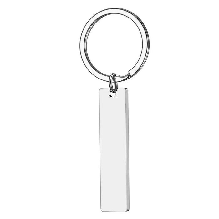 Jewelry WholesaleWholesale commemorative gift fly safe safe stainless steel keychain MOQ≥2 JDC-KC-ShangQ010 Keychains 上泉 %variant_option1% %variant_option2% %variant_option3%  Factory Price JoyasDeChina Joyas De China