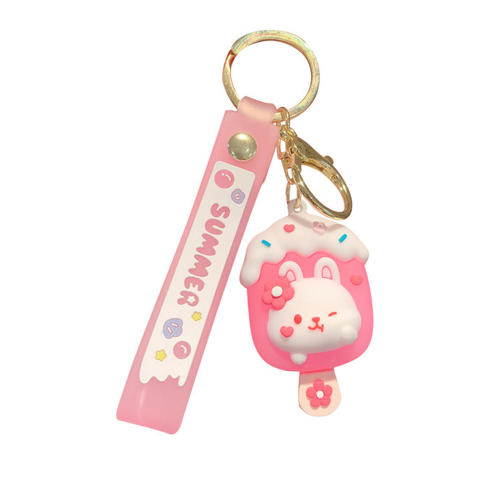 Wholesale keychain pvc pendant doll cute doll pendant JDC-KC-JCai030