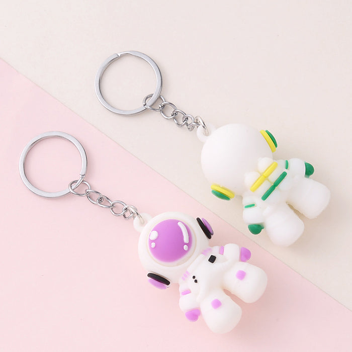 Wholesale Keychain PVC Cute Cartoon Pendant MOQ≥6 JDC-KC-AQing002