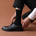 Jewelry WholesaleWholesale Men's Black Business Socks Formal Medium Tube JDC-SK-QiuEr004 Sock 秋尔杰 %variant_option1% %variant_option2% %variant_option3%  Factory Price JoyasDeChina Joyas De China