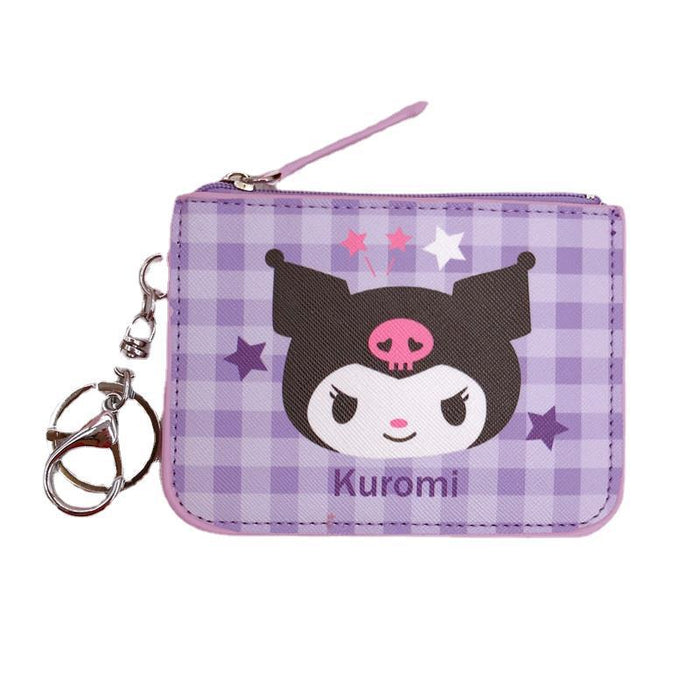 Wholesale Cartoon PU Card Holder Coin Purse Keychain (M) JDC-KC-YaLL005