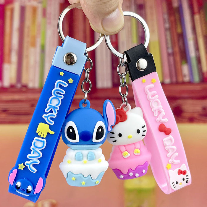 Wholesale Keychain Cartoon Cute PVC Soft Glue MOQ≥2 (M) JDC-KC-LeO013