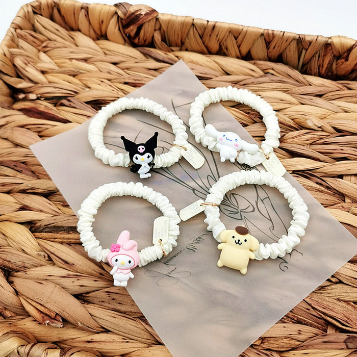 Wholesale Yugui dog small intestine hair ring head rope couple MOQ≥2 JDC-HS-SXD007