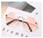 Jewelry WholesaleWholesale PC Lens Metal Frameless Sunglasses JDC-SG-JinF031 Sunglasses 季丰 %variant_option1% %variant_option2% %variant_option3%  Factory Price JoyasDeChina Joyas De China