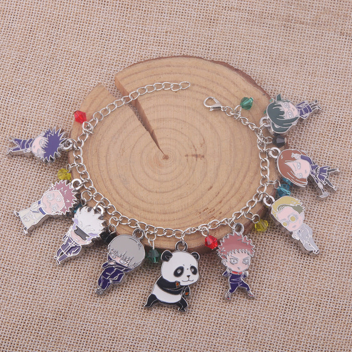 Wholesale bracelets Tiger Fighting Five Wu Fatda model doll jewelry JDC-BT-MuM003