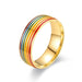 Jewelry WholesaleWholesale LGBT Pride Day Titanium Steel Couple Rings JDC-RS-Dingc022 Rings 顶潮 %variant_option1% %variant_option2% %variant_option3%  Factory Price JoyasDeChina Joyas De China