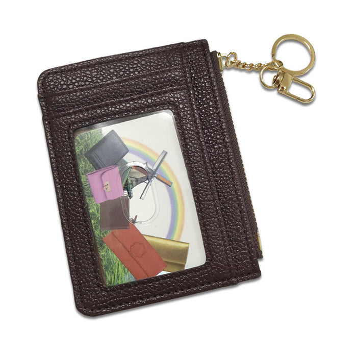 Jewelry WholesaleWholesale PU Leather Card Holder Keychain JDC-KC-XBin001 Keychains 雄彬 %variant_option1% %variant_option2% %variant_option3%  Factory Price JoyasDeChina Joyas De China