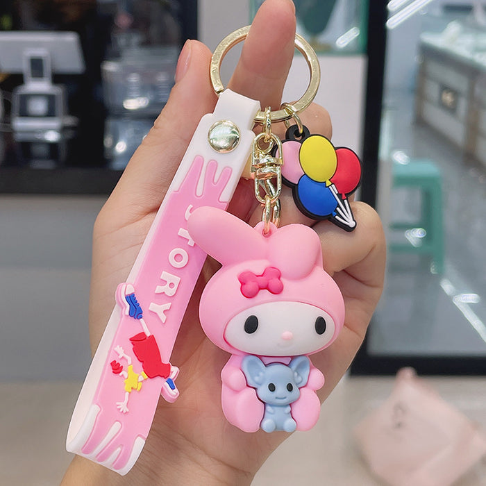 Wholesale Keychain PVC Cute Cartoon Doll Ornament (S) JDC-KC-ChuC004