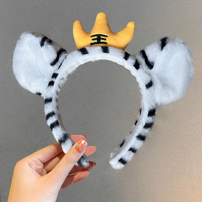 Wholesale cartoon Tigger headband female shape cute tiger JDC-HD-QiaHan001