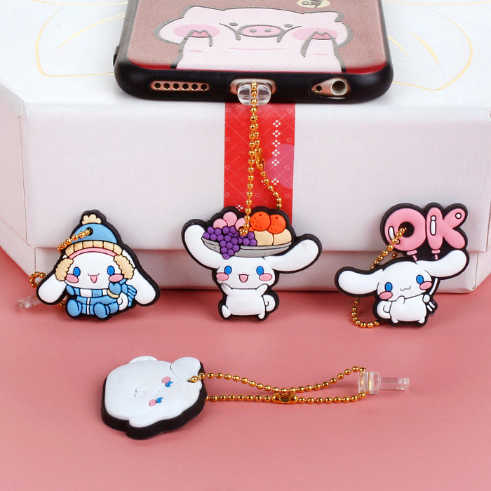 Wholesale Mobile Phone Dust Plug PVC Cute Cartoon Pendant MOQ≥3 (S) JDC-PC-ZhongJ001