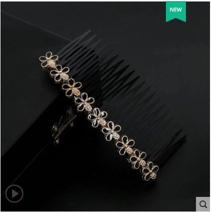 Wholesale pearl hair comb insert comb broken hair finishing artifact hair clip back head clip JDC-HC-tengZ003