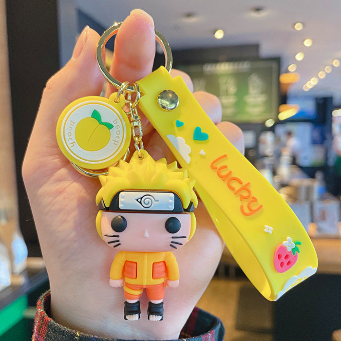 Wholesale Cartoon PVC Soft Adhesive Cute Keychain (M) JDC-KC-JG224