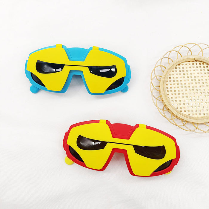 Jewelry WholesaleWholesale Cartoon Resin Soft Silicone Kids Sunglasses JDC-SG-JingM004 Sunglasses 镜美 %variant_option1% %variant_option2% %variant_option3%  Factory Price JoyasDeChina Joyas De China