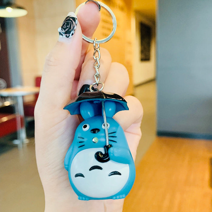 Wholesale Cartoon Resin Sound Lighting Keychain (M) JDC-KC-ManM018