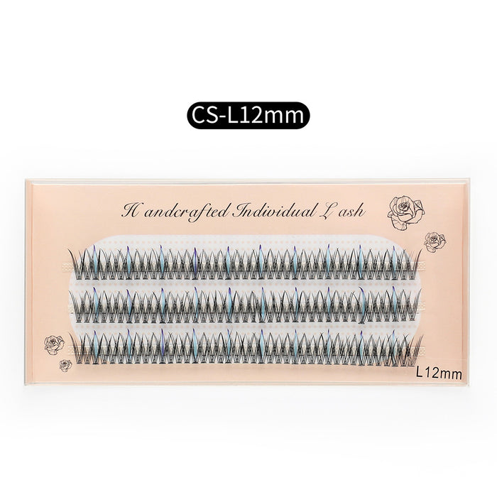 Wholesale Blossom Planting False Eyelashes Color Single Cluster JDC-EY-LanJL005