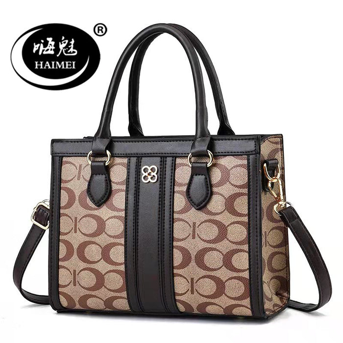 Wholesale Shoulder Bag PU Printing Handbag Diagonal Cross (F) JDC-SD-haim005