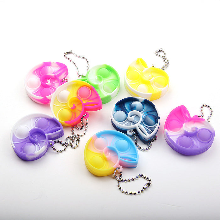 Wholesale Marine Creature Press Toy Finger Keychain Creative Toy MOQ≥2 JDC-FT-Zhid003