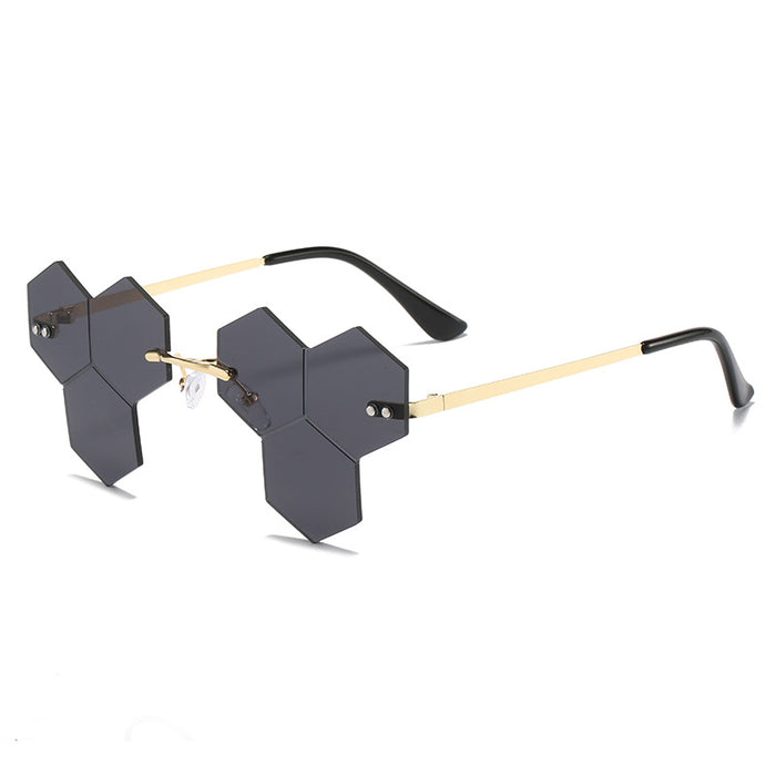 Wholesale Sunglasses PC Lens Metal Frame JDC-SG-FeiW015