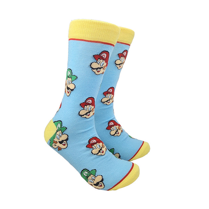 Wholesale Sock Cotton Cartoon Pattern Anime Sweat Absorb (M) MOQ≥3 JDC-SK-SuY002