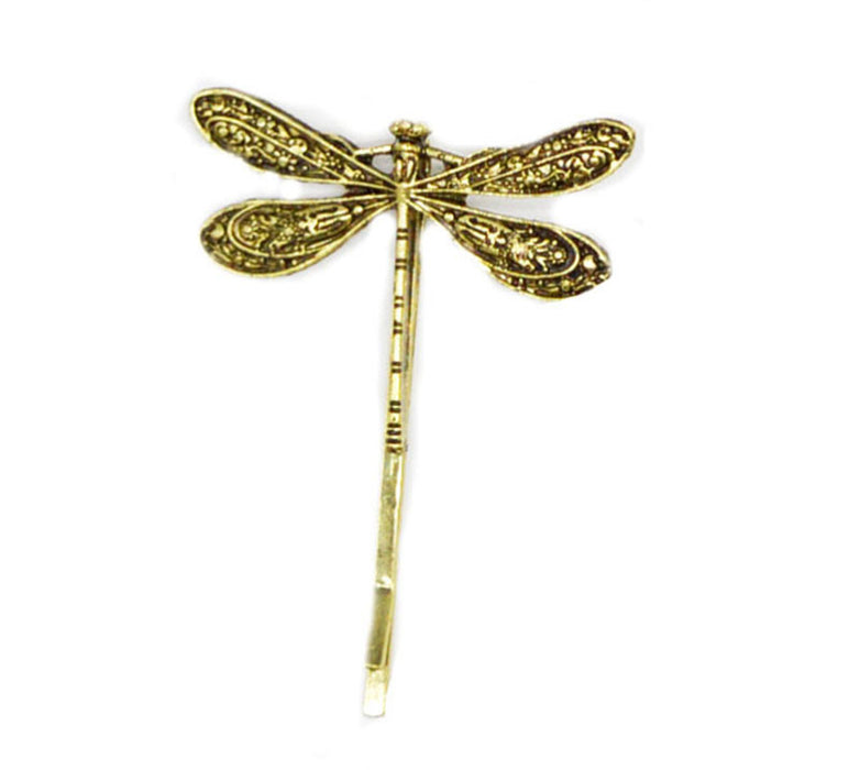 Wholesale Dragonfly Zinc Alloy Hair Clips MOQ≥2 JDC-HC-YiS001