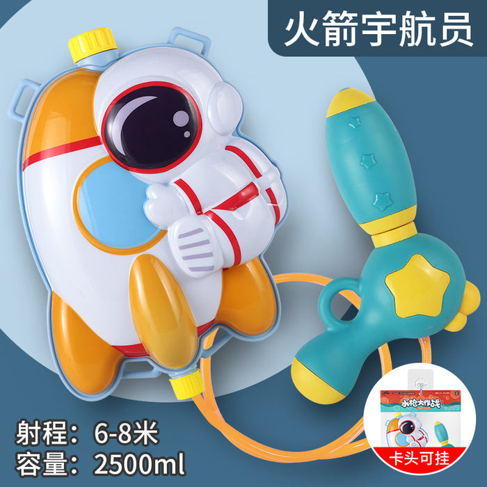 Jewelry WholesaleWholesale children's backpack pull-out water jet water gun toy（M）JDC-FT-SanT010 fidgets toy 三体 %variant_option1% %variant_option2% %variant_option3%  Factory Price JoyasDeChina Joyas De China