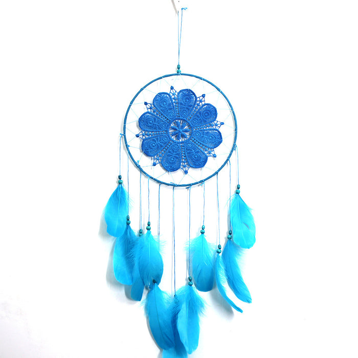 Wholesale Goose Feather Lace Dreamcatcher JDC-DC-ShiJia002